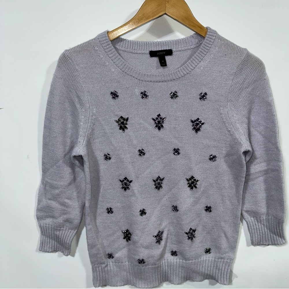 Wool Embellished Sweater